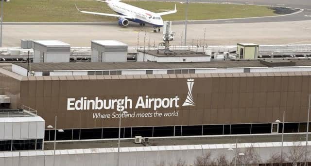Edinburgh Airport normally handles more than 1 million passengers a month. Picture: Lisa Ferguson