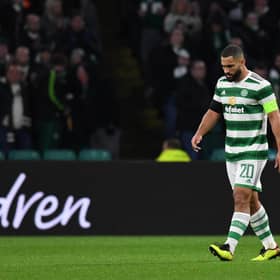 Stand in Celtic captain Cameron Carter-Vickers says his team-mates will "keep belieivng" as long as their is a chance of making it in to the Europa League from their Champions League group. (Photo by Craig Foy / SNS Group)