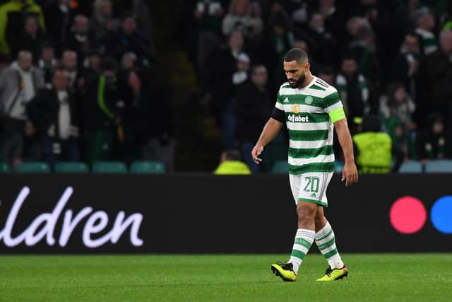Stand in Celtic captain Cameron Carter-Vickers says his team-mates will "keep belieivng" as long as their is a chance of making it in to the Europa League from their Champions League group. (Photo by Craig Foy / SNS Group)