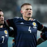 Man Utd's Scott McTominay is out of Scotland's trip to Moldova due to illness. (Photo by Craig Williamson / SNS Group)