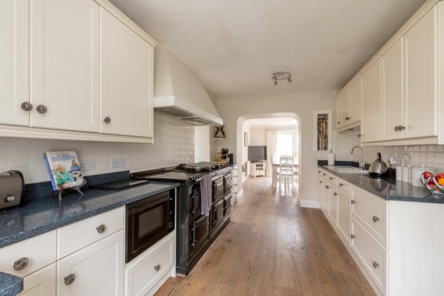 The kitchen is new and includes a beautiful electric Aga as a centre piece.