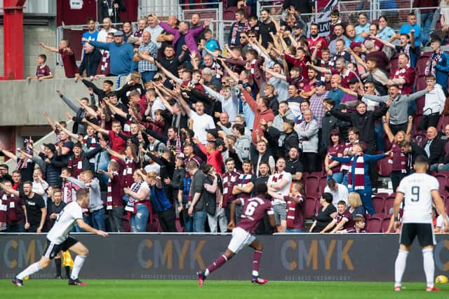 Hearts fans will have a big part to play for Europa League clash with Zurich. (Photo by Mark Scates / SNS Group)