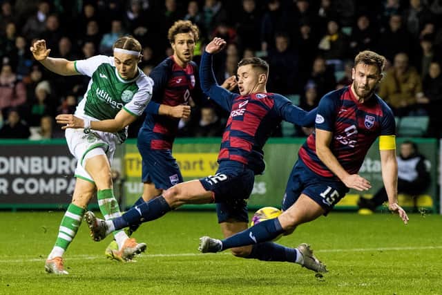 Hibs forward Elias Melkersen will spend the second half of the season on loan at Sparta Rotterdam.