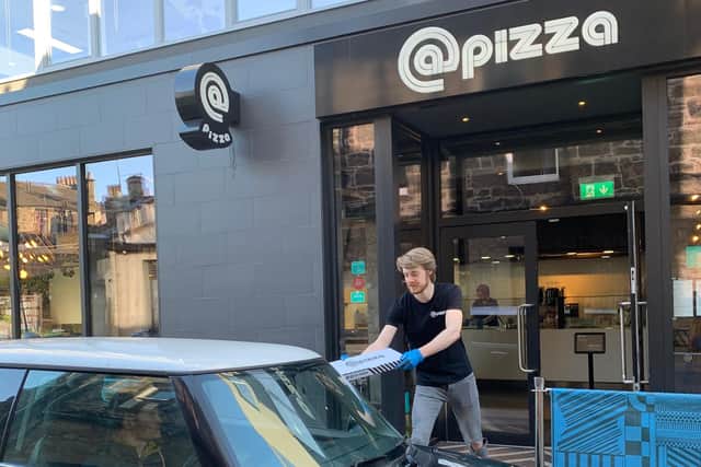 The pizza firm is looking to expand beyond its city centre sites.