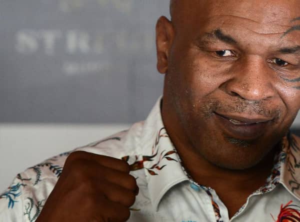 Former world boxing heavyweight champion Mike Tyson makes a return to the ring this weekend. (Pic: Getty)
