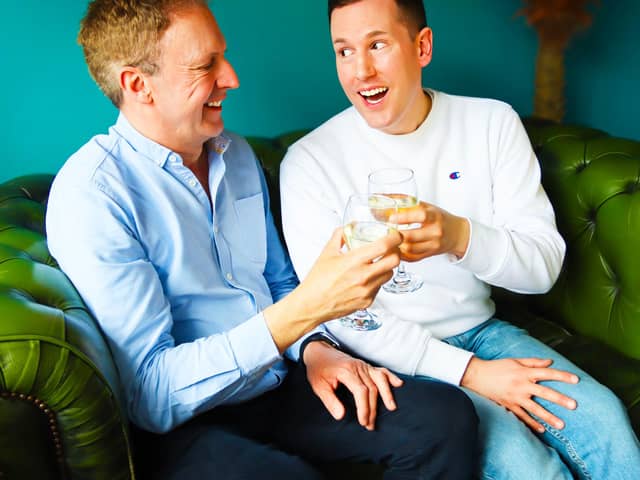 Podcast hosts, Christian and Nick