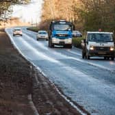 The fatal accident occurred on the A7 Edinburgh-Galashiels road near Stow