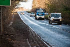 The fatal accident occurred on the A7 Edinburgh-Galashiels road near Stow