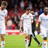 Dundee United's players trudge off at full-time after losing 2-0 to Aberdeen on opening weekend. Picture: SNS