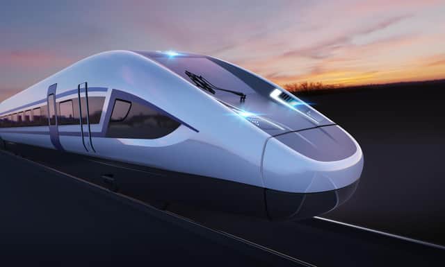 HS2 trains would cut Scotland-London journeys to three hours 38 minutes but Transport Scotland wants them reduced to three hours. Picture: Siemens/PA Wire