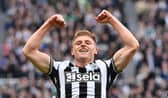 Harvey Barnes played for Newcastle last night against Everton.
