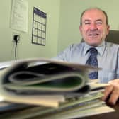 Leslie Deans, pictured at his office in St Patrick's Square (Picture: Sandy Young)