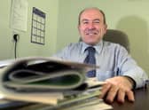 Leslie Deans, pictured at his office in St Patrick's Square (Picture: Sandy Young)