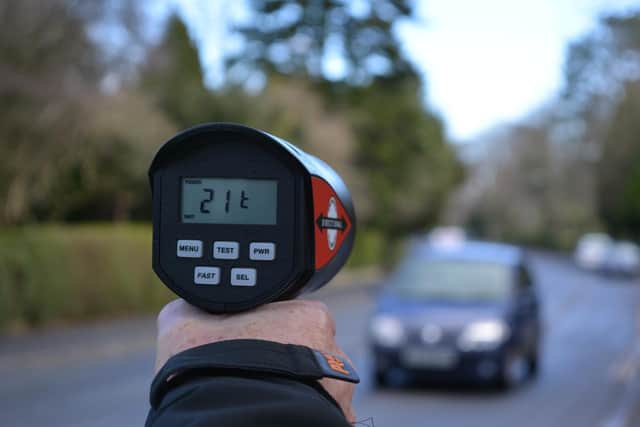 The driver in question was driving 101mph in a 30mph zone, according to a recent study on speeding in the country.