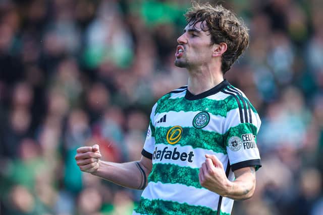 Celtic's Matt O'Riley scored at the weekend in the 3-0 triumph over Livingston.