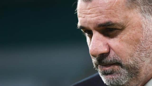 Celtic manager Ange Postecoglou has rounded on a section of his team's critics.  (Photo by Ross MacDonald / SNS Group)