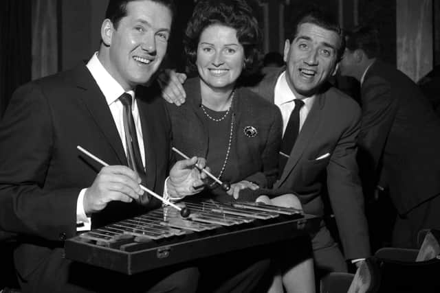 Traditional Scots singer Kenneth McKellar (left) became the first Scot to sing for the UK when he represented at the 1966 contest in Luxembourg. PIC: TSPL.