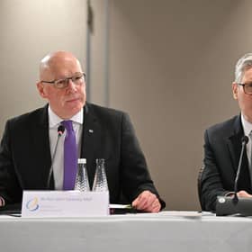 Scotland's First Minister John Swinney and UK Prime Minister Keir Starmer (Picture: Andy Buchanan - Pool/Getty Images)
