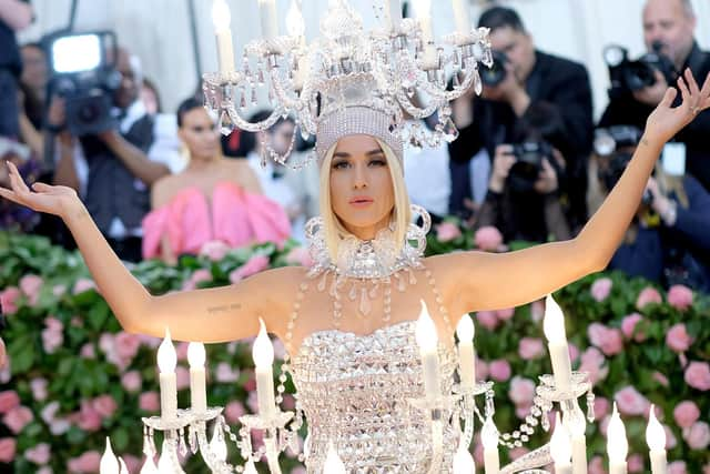 Katy Perry attending The 2019 Met Gala Celebrating Camp: Notes on Fashion at Metropolitan Museum of Art.