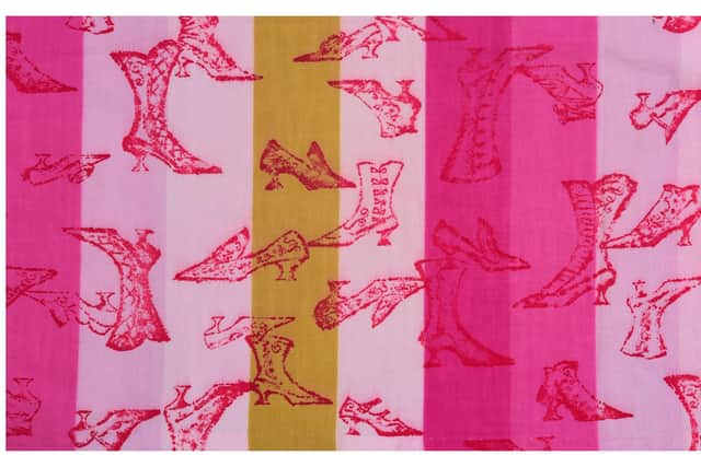 The exhibition Warhol: The Textiles will run at the Dovecot Studios gallery in Edinburgh from 26 January-1 June next year. Image: The Andy Warhol Foundation for the Visual Arts, Inc. Licensed by DACS, London