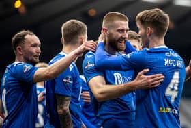 Shaun Rooney scored the winner for St Johnstone. Picture: SNS