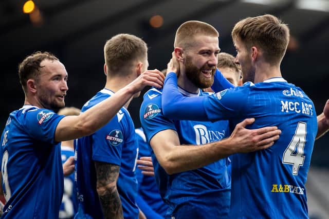 Shaun Rooney scored the winner for St Johnstone. Picture: SNS