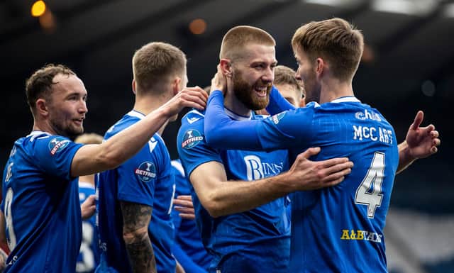 Shaun Rooney scored the winner for St Johnstone. Picture: SNS