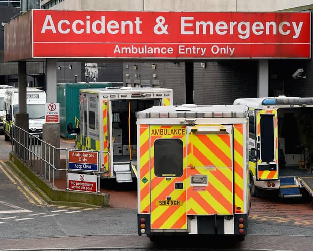The last time the A&E waiting time target was met in Scotland was July 2017 (Picture: Jeff J Mitchell/Getty Images)