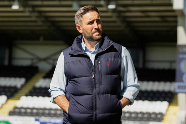 Hibs boss Lee Johnson before the team's 1-0 defeat to St Mirren. (Photo by Craig Williamson / SNS Group)