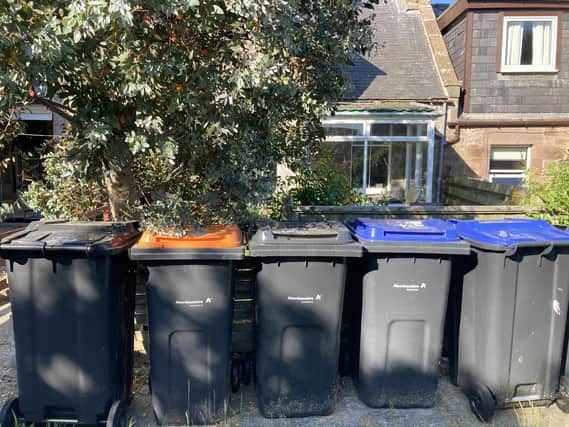 The Scottish Government is considering giving councils the power to fine those who don't  properly sort out their recycling. PIC: Contributed.