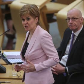 Nicola Sturgeon's Programme for Government contain some good ideas about making Scotland greener, says Dr Richard Dixon (Picture: pool photo/Fraser Bremner/Scottish Daily Mail)