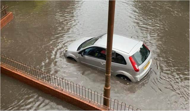 A dozen flood warnings are in place for Scotland after several days of heavy downpours.