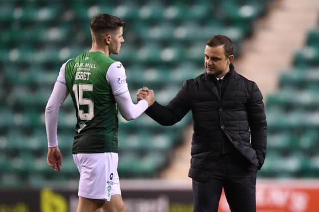 Kevin Nisbet says new Hibs manager Shaun Maloney's style of plays suits him 'perfectly'. (Photo by Craig Foy / SNS Group)