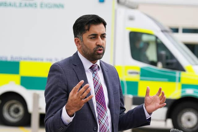 Health Secretary Humza Yousaf