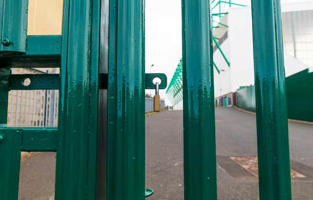The gates have been shut at Scottish football grounds since mid-March.