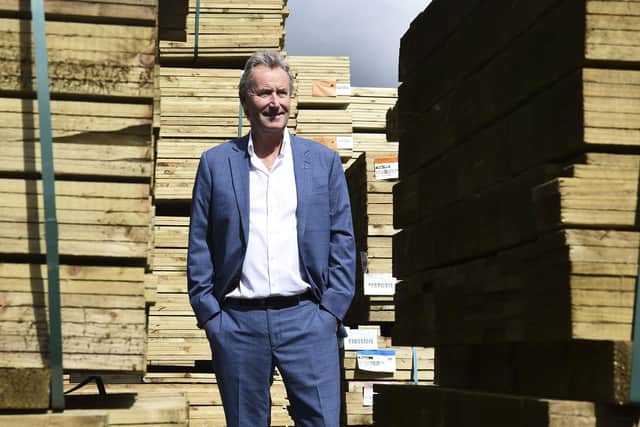 'I suppose you could say I have wood in my DNA,' he also says. Picture: Lisa Ferguson.