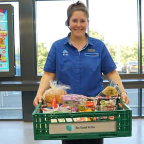 Aldi will be offering customers discount "magic bags" of food almost about to expire.  