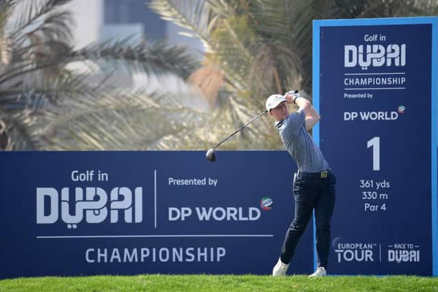 Craig Howie's most recent appearance was in the Golf in Dubai Championship at Jumeirah Golf Estates in early December. Picture: Ross Kinnaird/Getty Images.