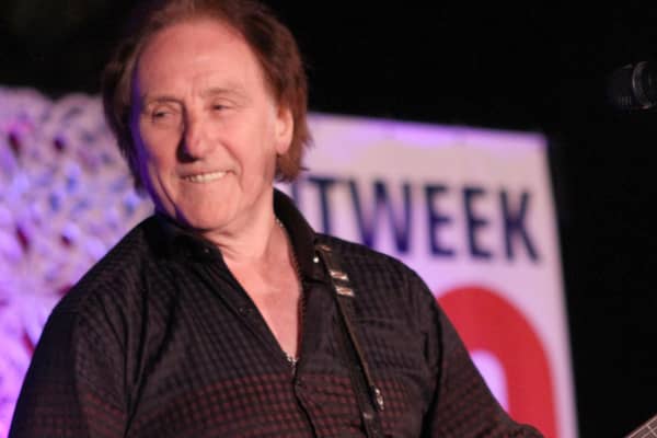 Denny Laine performs at a BritWeek event in Los Angeles in 2016 (Picture: Randy Shropshire/Getty)