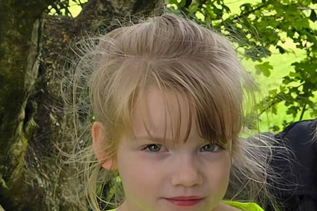 Six-year-old Hope Gordon whose body was found with her father Mark Gordon's body at a property in Harburn Drive, West Calder. Picture: Family Handout/PA Wire