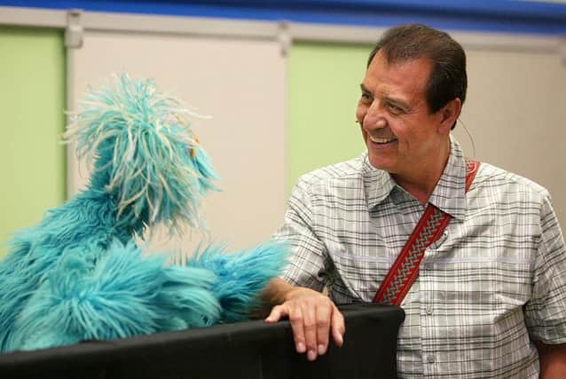 Emilio Delgado with Muppet co-star Rosita (Picture: Chris Hondros/Getty Images)