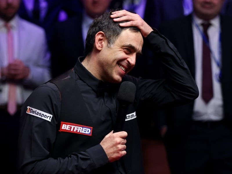 Snooker champion Ronnie O'Sullivan has enjoyed another outstanding year and comes in at third favourite. He has won the World Snooker Championship, the Hong Kong Masters and Champion of Champions this year.
