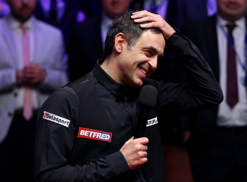 Snooker champion Ronnie O'Sullivan has enjoyed another outstanding year and comes in at third favourite. He has won the World Snooker Championship, the Hong Kong Masters and Champion of Champions this year.