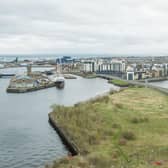 Forth Ports in Leith is Scotland's largest enclosed deep-water port. Picture: Ian Georgeson.