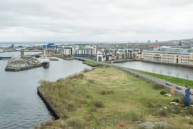 Forth Ports in Leith is Scotland's largest enclosed deep-water port. Picture: Ian Georgeson.
