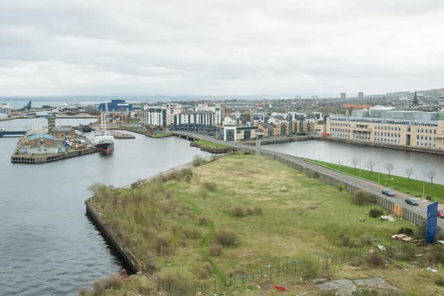 Forth Ports in Leith is Scotland's largest enclosed deep-water port. Picture: Ian Georgeson.