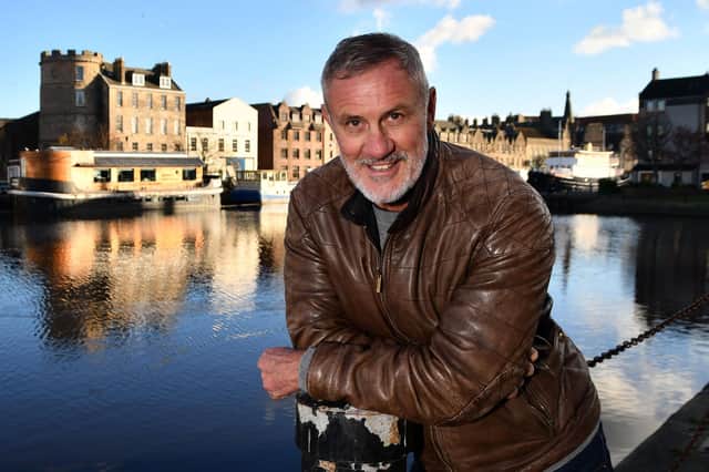 Simon Stainrod, former footballer who played for Sheffield United, Oldham Athletic, Queens Park Rangers, Sheffield Wednesday, Aston Villa, Stoke City, RC Strasbourg, FC Rouen, Falkirk, Dundee and Ayr United. He also managed Dundee and Ayr United.