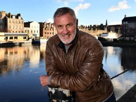 Simon Stainrod, former footballer who played for Sheffield United, Oldham Athletic, Queens Park Rangers, Sheffield Wednesday, Aston Villa, Stoke City, RC Strasbourg, FC Rouen, Falkirk, Dundee and Ayr United. He also managed Dundee and Ayr United.