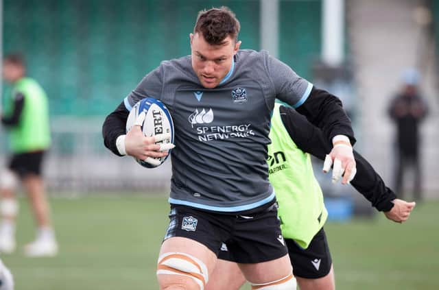 Jack Dempsey returns to the Glasgow Warriors side to face Exeter at Sandy Park.  (Photo by Craig Williamson / SNS Group)