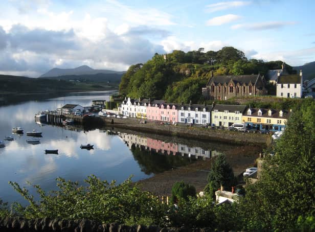 Portree on the Isle of Skye. The island is facing both a recruitment crisis and a housing crisis, with firms struggling to hire staff given the lack of affordable accommodation on the island. PIC: Markus Bernet/Creative Commons.